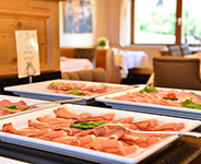 Wurstplatte im Hotel Jagdhof